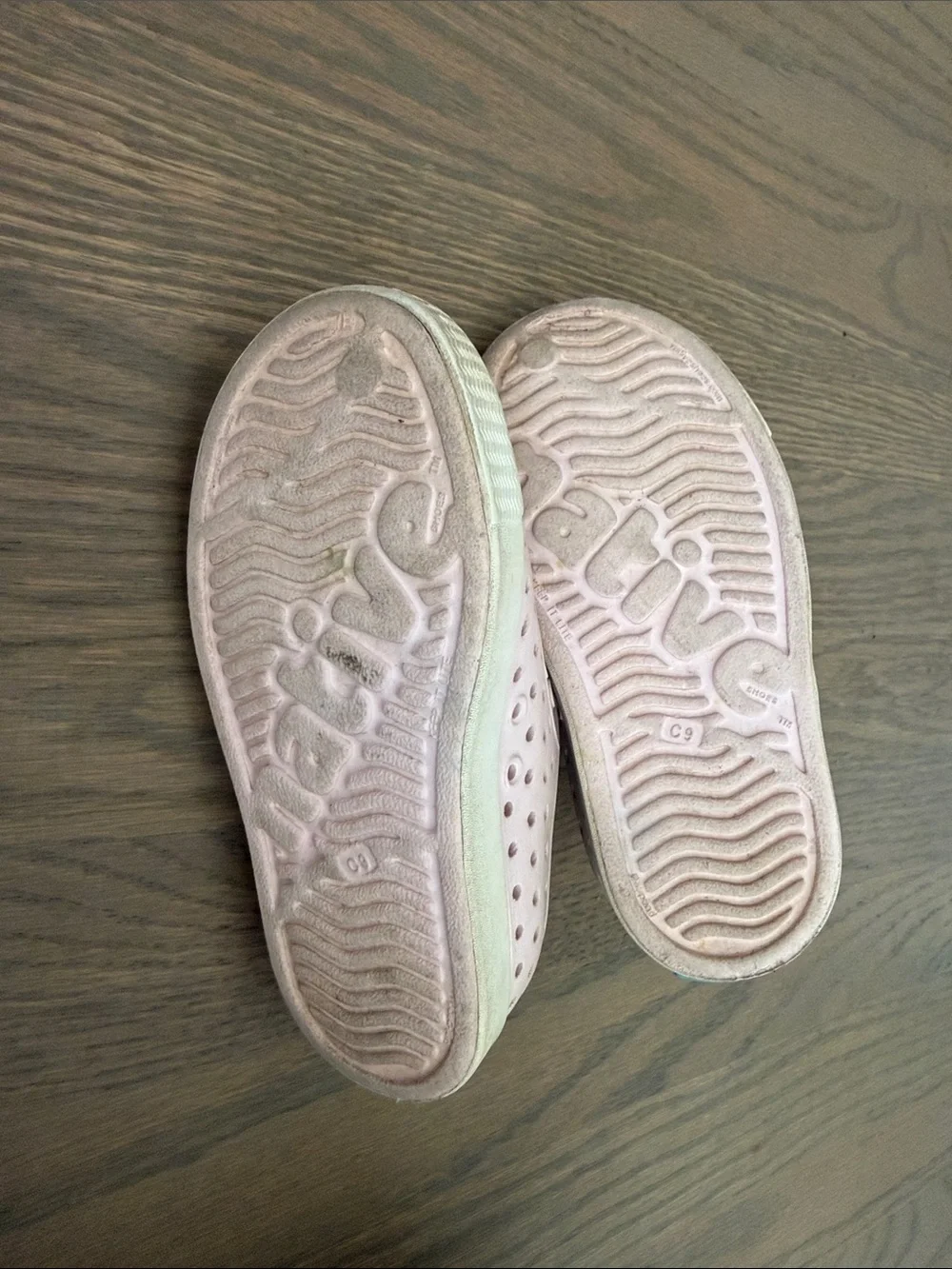 Native Kids Pink Slip-On Perforated Water Shoes